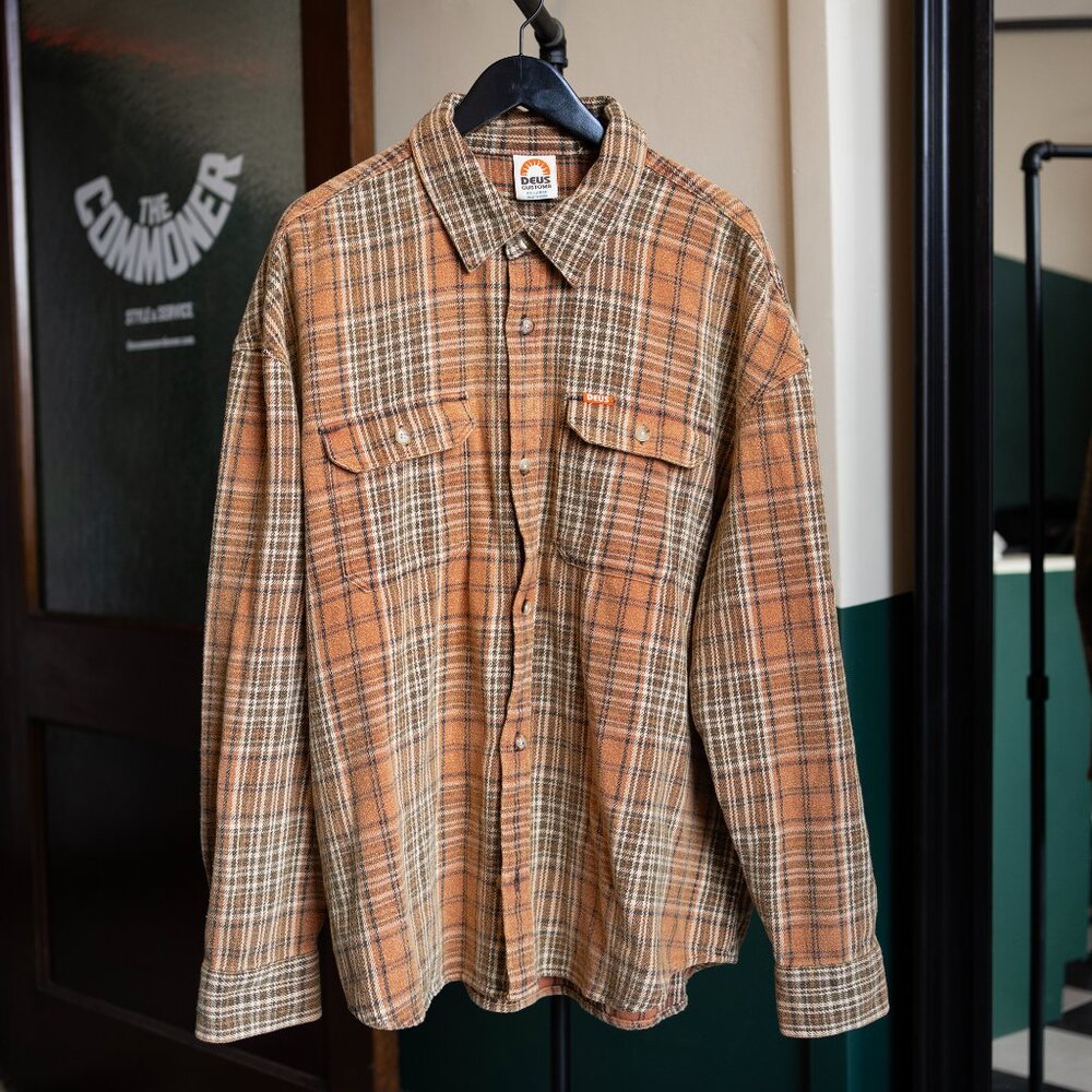 Deus Ex Machina Flannel Overshirt